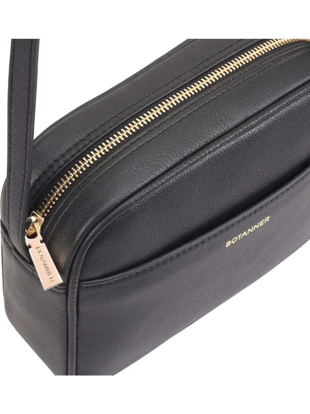 Chic Women's Genuine Leather Crossbody Bag - Adjustable Strap, Versatile